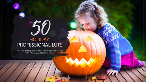 50 Holiday LUTs and Presets Pack