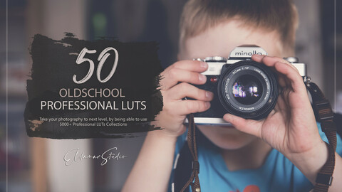 50 Oldschool LUTs and Presets Pack