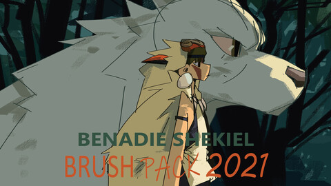 2021 BenadieShekiel Brush Pack ( photoshop )
