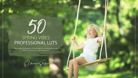 50 Spring Vibes LUTs and Presets Pack