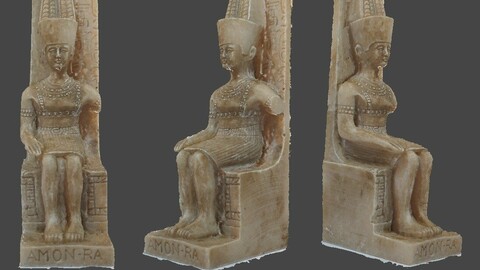 AMON-RA 3D MODEL EGYPT GOD