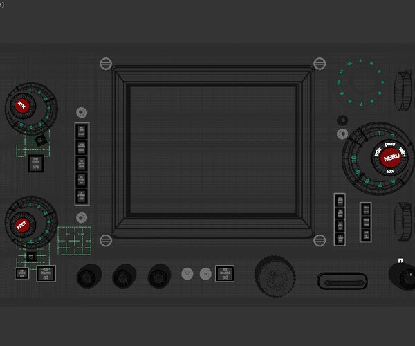 ArtStation - control panel full pack - control panel 3D MODEL | Resources