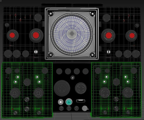 ArtStation - control panel full pack - control panel 3D MODEL | Resources