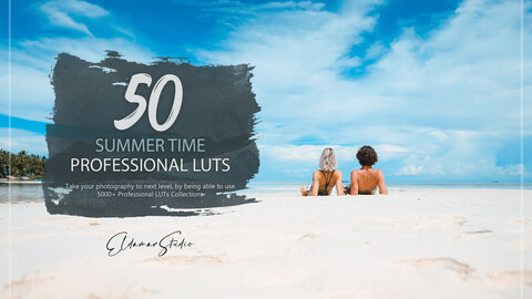 50 Summer Time LUTs and Presets Pack