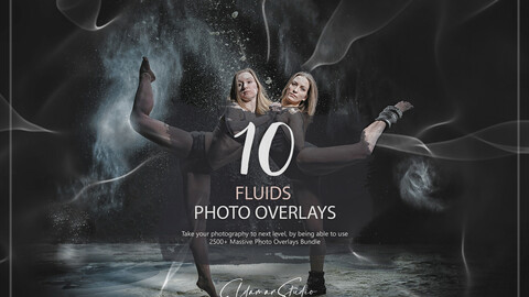 10 Fluids Photo Overlays