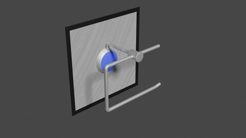 Toilet Role Holder - 3D-Model