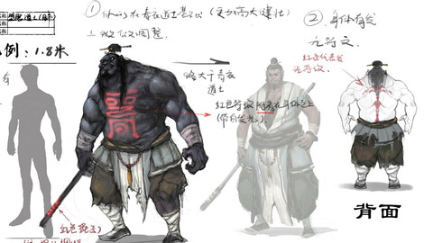 Low poly 3D characters-Devil Magic