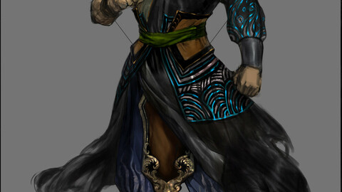 Low poly 3D characters-Royal City Dredging Officer