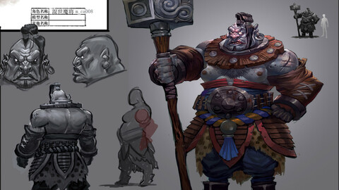 Low poly 3D characters- The world Magic will