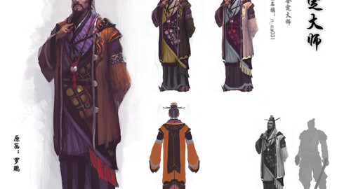 Low poly 3D characters