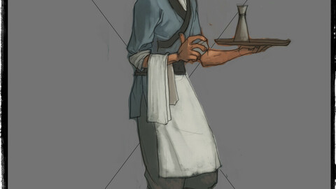 Low poly 3D characters-Hotel Little Two