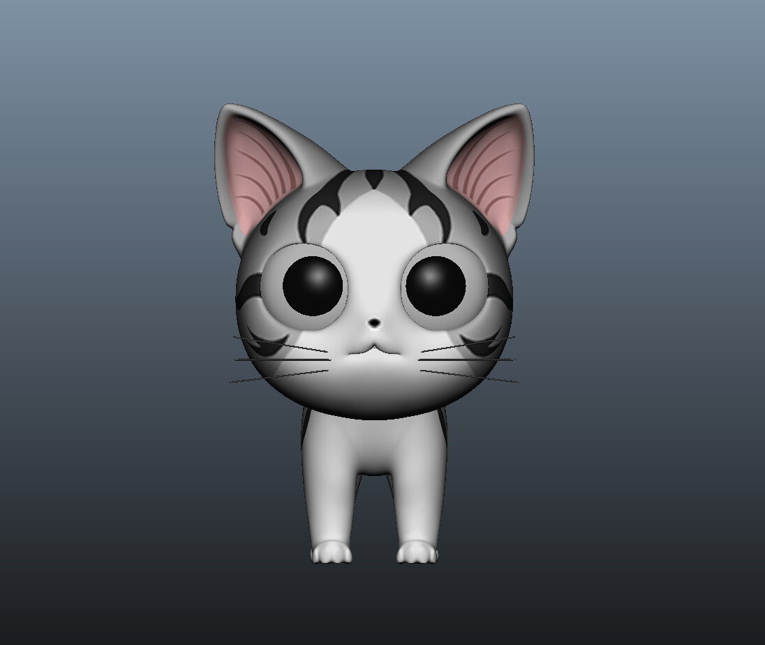 ArtStation - chi's sweet home Cheese cat 甜甜私房猫 チーズスイート