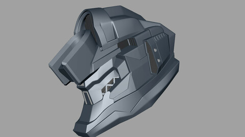 Robot head model