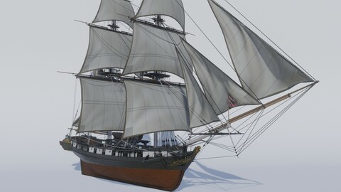 Russian brig Mercury