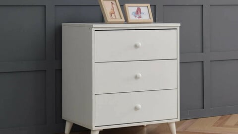 Puzzle 600 3-tier chest of drawers