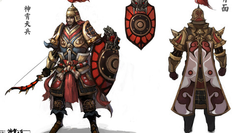 Low poly 3D characters-day Soldier 02