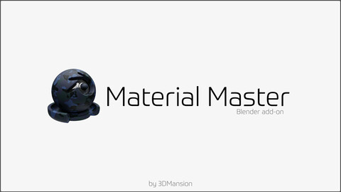 Material Master - Blender Add-on