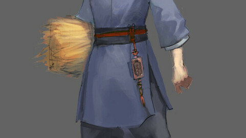 Low poly 3D characters-West Market