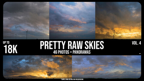 Pretty Raw Skies Vol. 4 - Golden Sunset After Rain