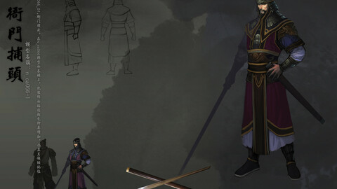 Low poly 3D characters