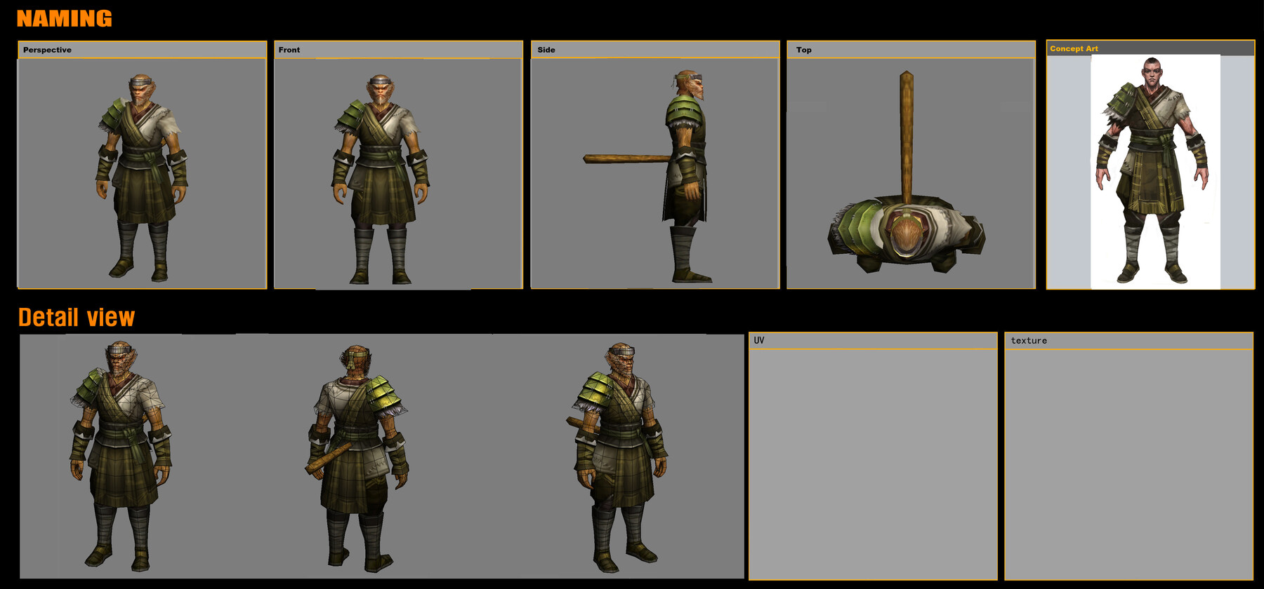 ArtStation - Cloth Set - Monkey 08 | Game Assets