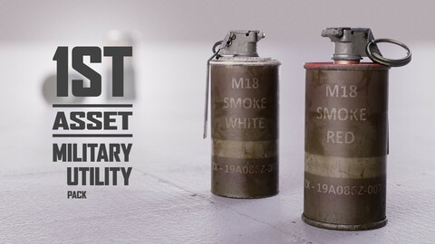 Smoke Grenades ( 2 / 6 colours ) + Bonus SG Container