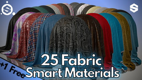 25 fabric smart material + 1 free #Vol.2