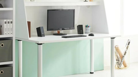 Genius Concentration Desk Computer Desk 120cm