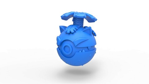 Cosplay 3D printable Pokeball Venusaur