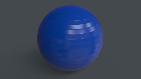 PBR Yoga Ball - Blue