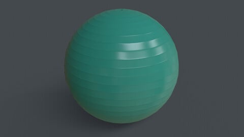 PBR Yoga Ball - Green Light