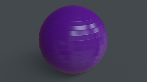 PBR Yoga Ball - Purple