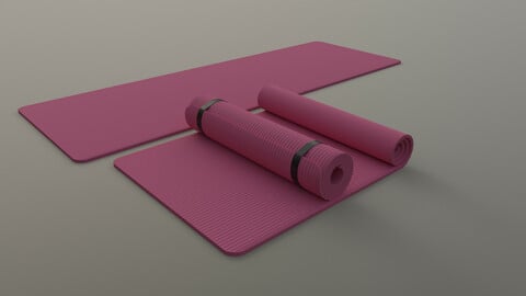 PBR Yoga Mat - Pink