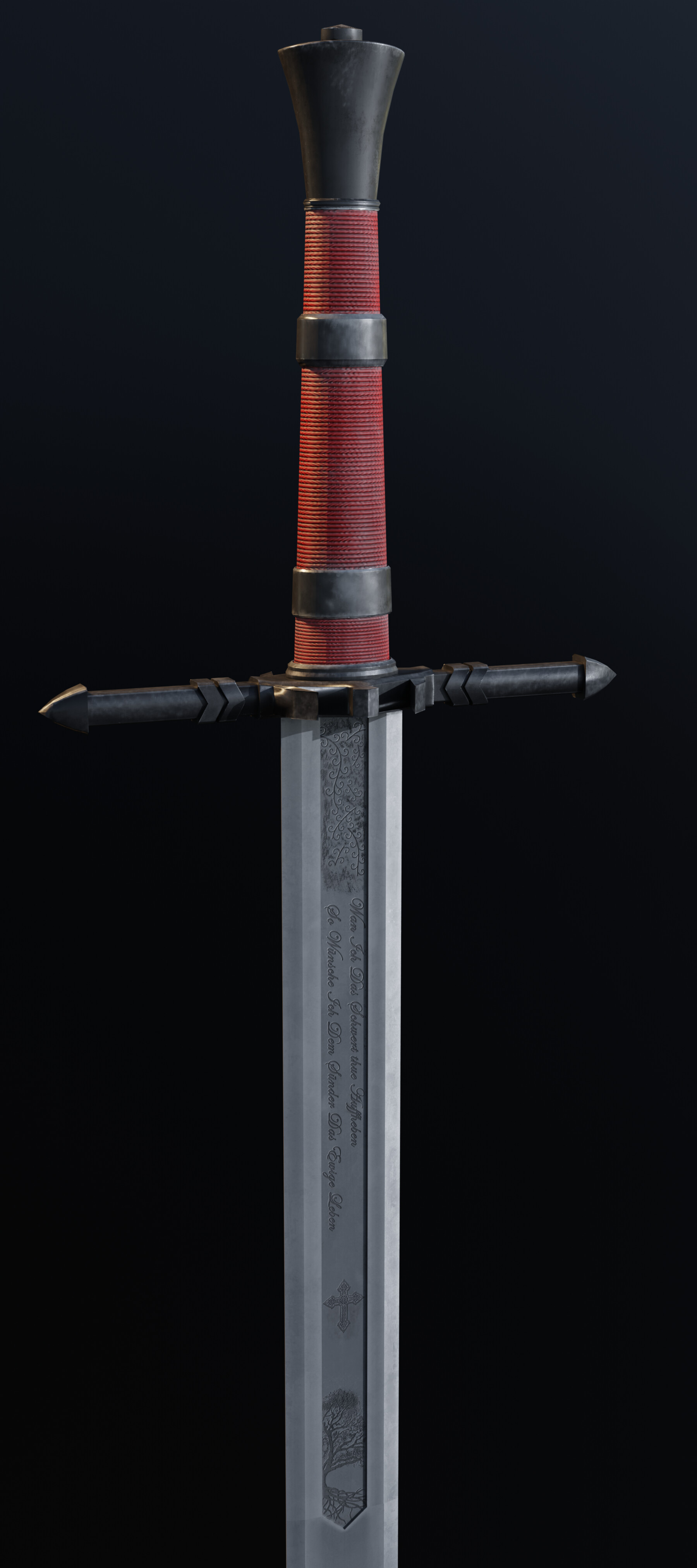 ArtStation Executioner Sword Low Poly Game Assets