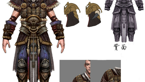 Light Armor Set - Male 03