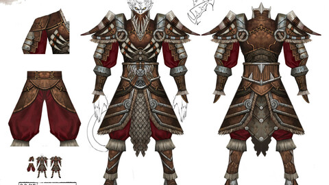 Heavy Armor Set - Monkey 01