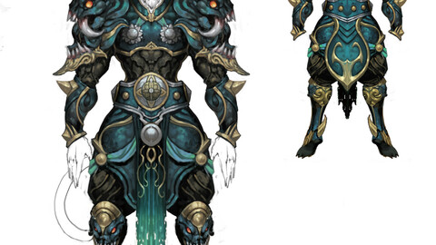 Heavy Armor Set - Monkey 09