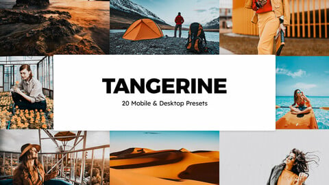 20 Tangerine LUTs and Lightroom Presets