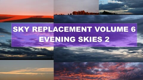 Sky Replacement Volume 6 - Evening Skies 2