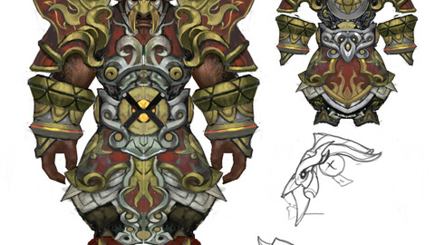 Heavy Armor Set - Cowman 09