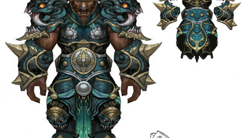 Heavy Armor Set - Cowman 13