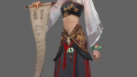 Low poly 3D Women - Daily Task Issuer