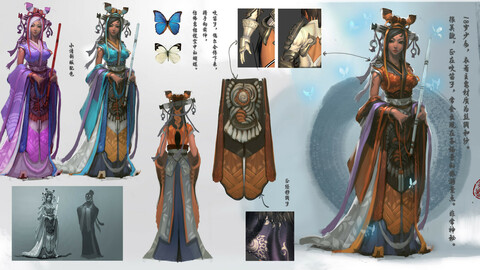 Low poly 3D Women - Mystery Girl