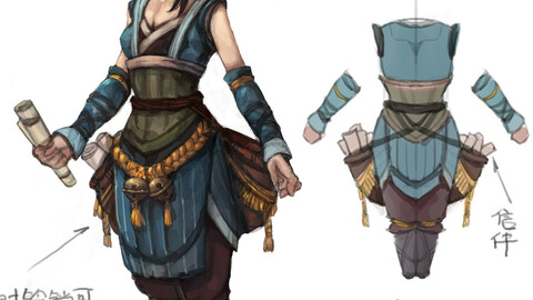 Low poly 3D Women - Email Manager