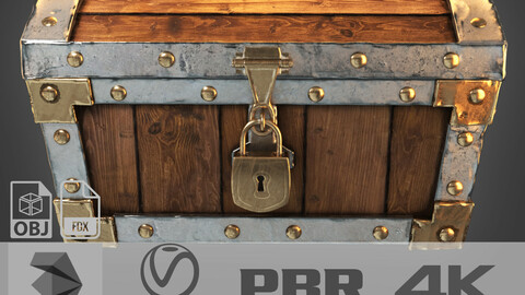 Treasure Chest with lock