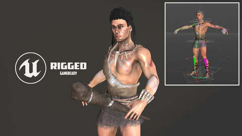 Mesolithic Gameready UE4