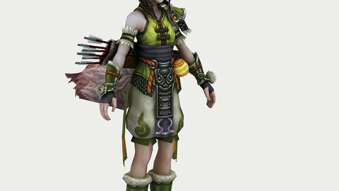 Little Fox Girl - Armor Set 01