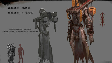 Low poly 3D Monster - Vergil