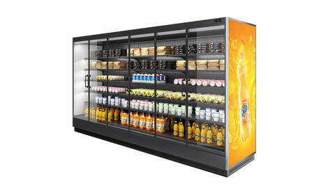 Vertical Refrigerated Display Case