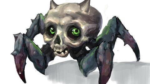 Low poly 3D Monster - Steamed Head Monster 01